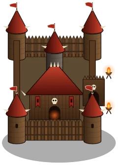 Burg der Orcs